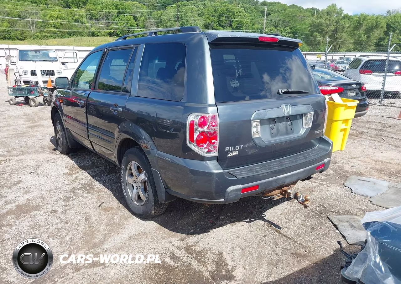 2006 Honda Pilot Ex VIN:2HKYF184X6H563972 - 3