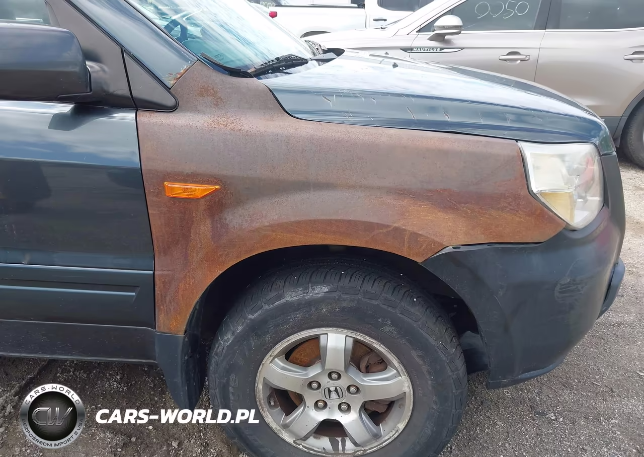 2006 Honda Pilot Ex VIN:2HKYF184X6H563972 - 6