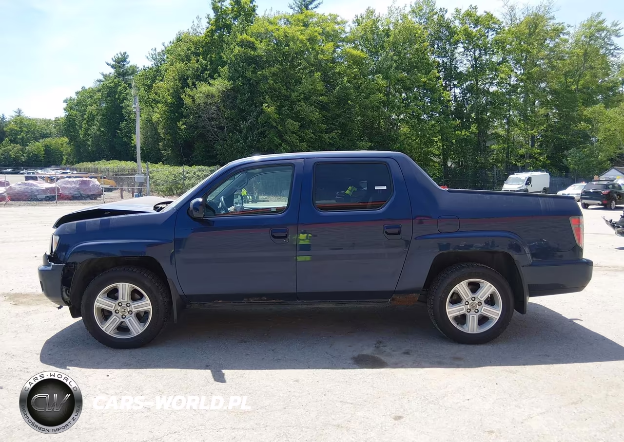 2014 Honda Ridgeline Rtl VIN:5FPYK1F56EB002521 - 14