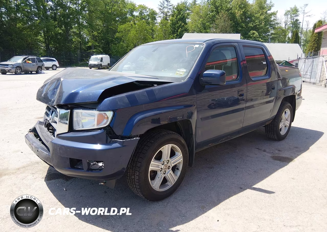 2014 Honda Ridgeline Rtl VIN:5FPYK1F56EB002521 - 2