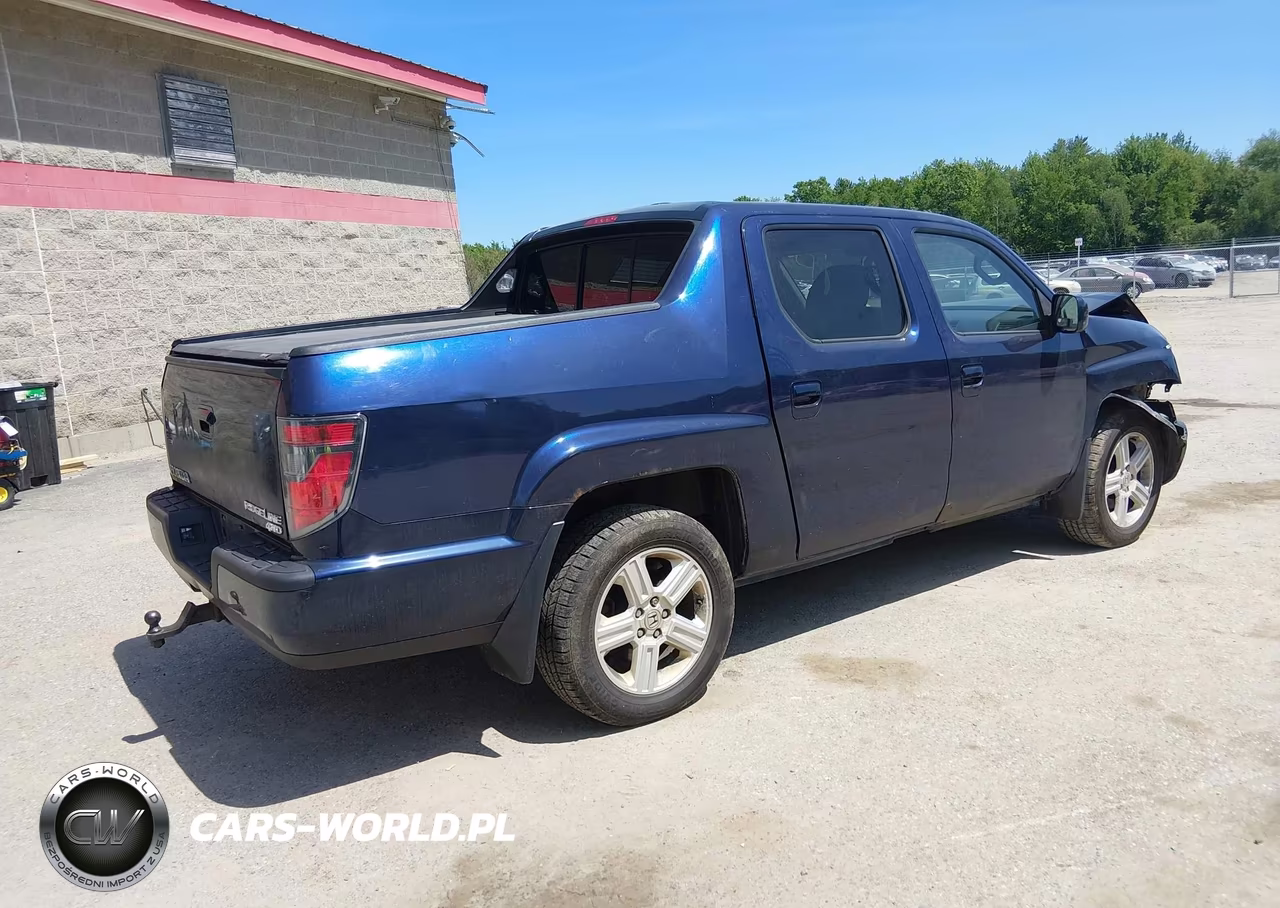 2014 Honda Ridgeline Rtl VIN:5FPYK1F56EB002521 - 4
