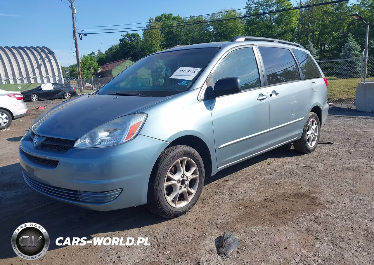 2004 Toyota Sienna Le VIN:5TDBA23C64S007626 - 2