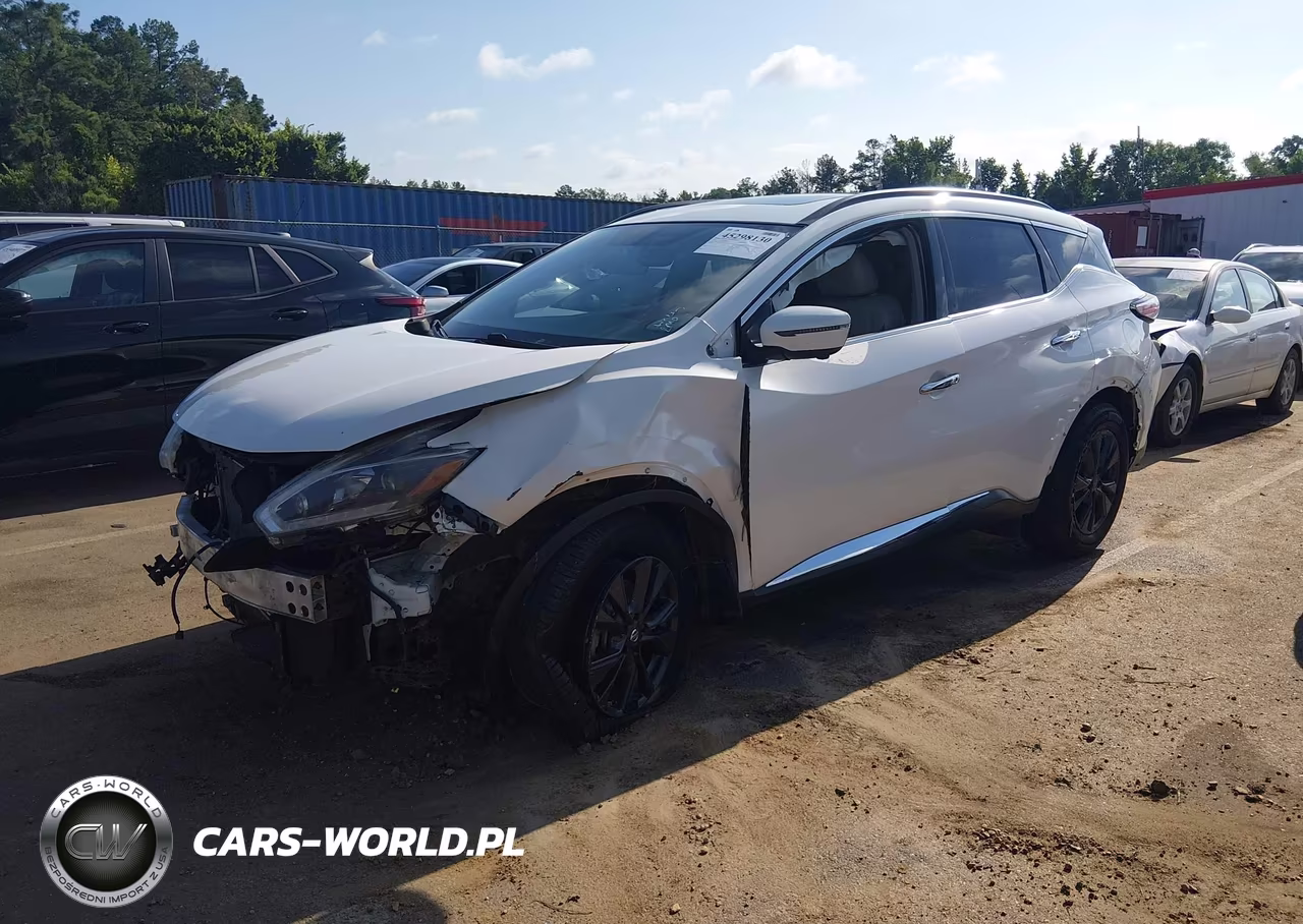 2018 Nissan Murano Sv VIN:5N1AZ2MHXJN112116 - 2