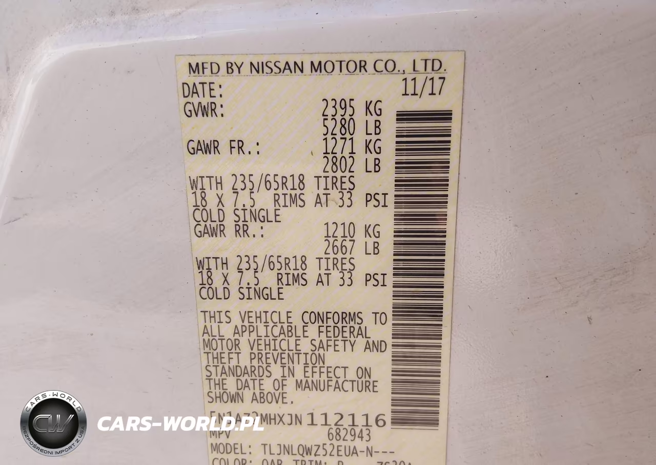 2018 Nissan Murano Sv VIN:5N1AZ2MHXJN112116 - 9