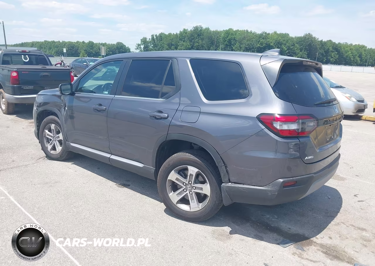 2025 Honda Pilot Ex-L VIN:5FNYG1H49SB162340 - 3