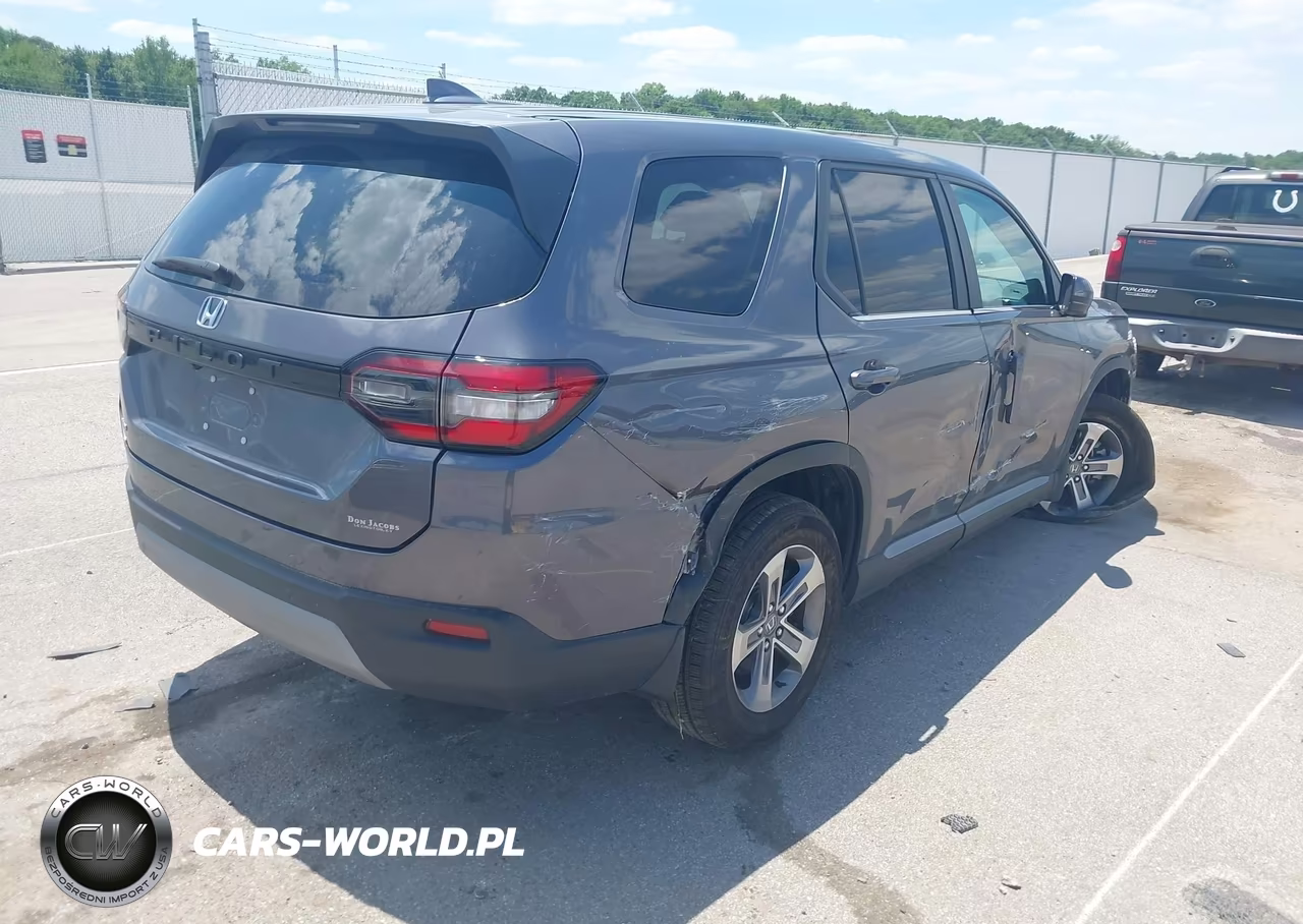 2025 Honda Pilot Ex-L VIN:5FNYG1H49SB162340 - 4