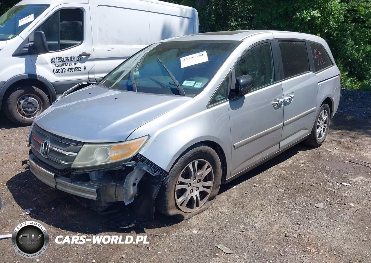 2012 Honda Odyssey Ex-L VIN:5FNRL5H65CB110374 - 2