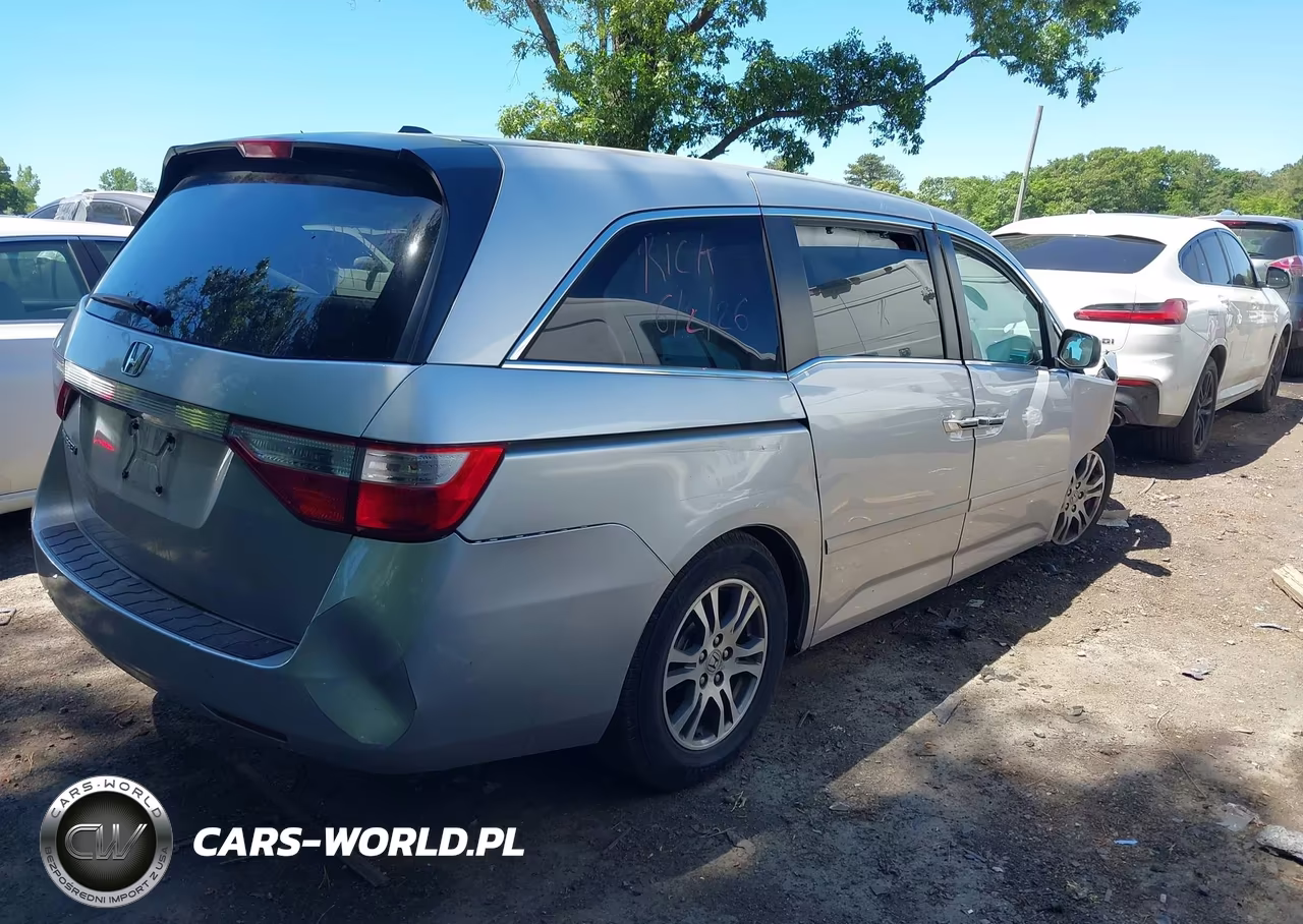 2012 Honda Odyssey Ex-L VIN:5FNRL5H65CB110374 - 4