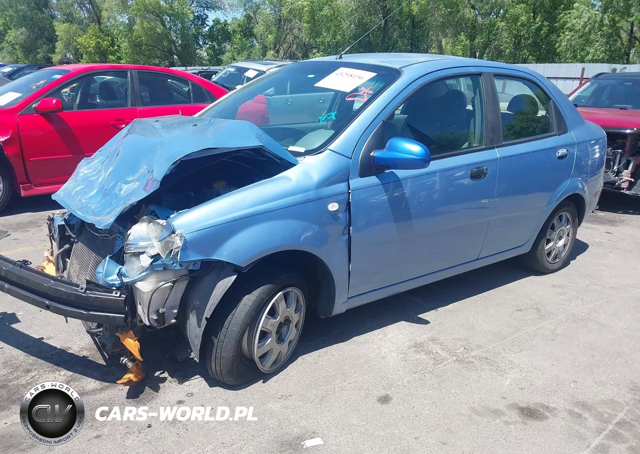 2005 Chevrolet Aveo Ls VIN:KL1TD52685B371054 - 2
