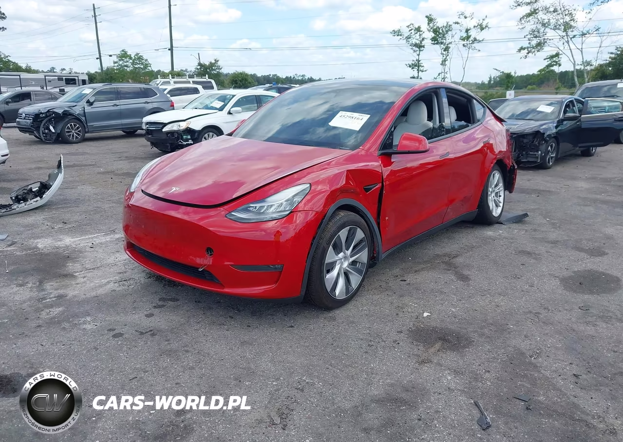 2021 Tesla Model Y Long Range Dual Motor All-Wheel Drive VIN:5YJYGDEE7MF075957 - 2