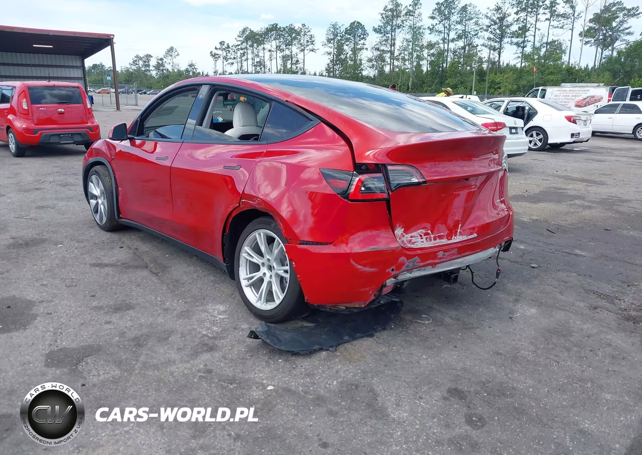 2021 Tesla Model Y Long Range Dual Motor All-Wheel Drive VIN:5YJYGDEE7MF075957 - 3