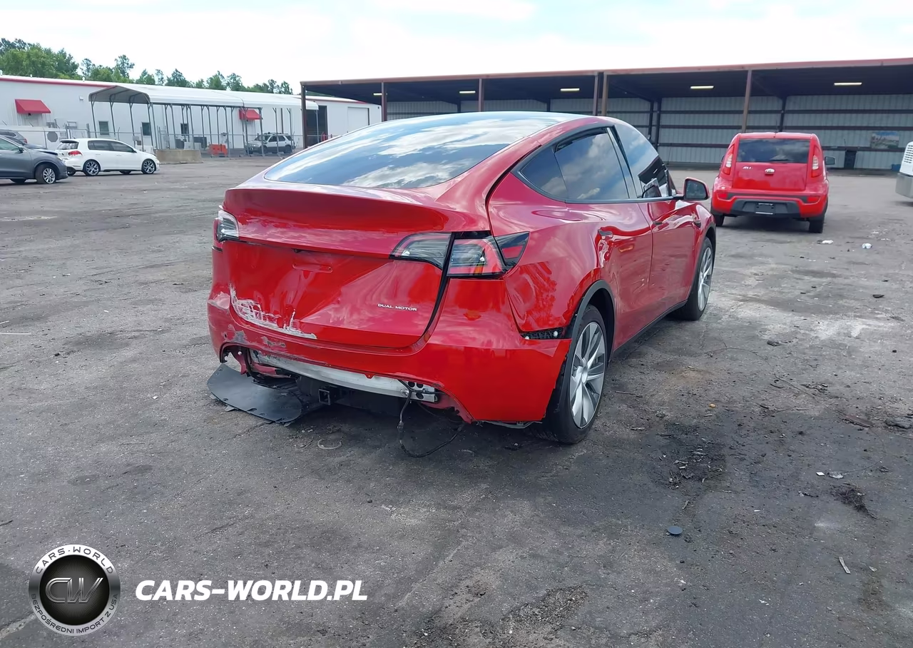 2021 Tesla Model Y Long Range Dual Motor All-Wheel Drive VIN:5YJYGDEE7MF075957 - 4