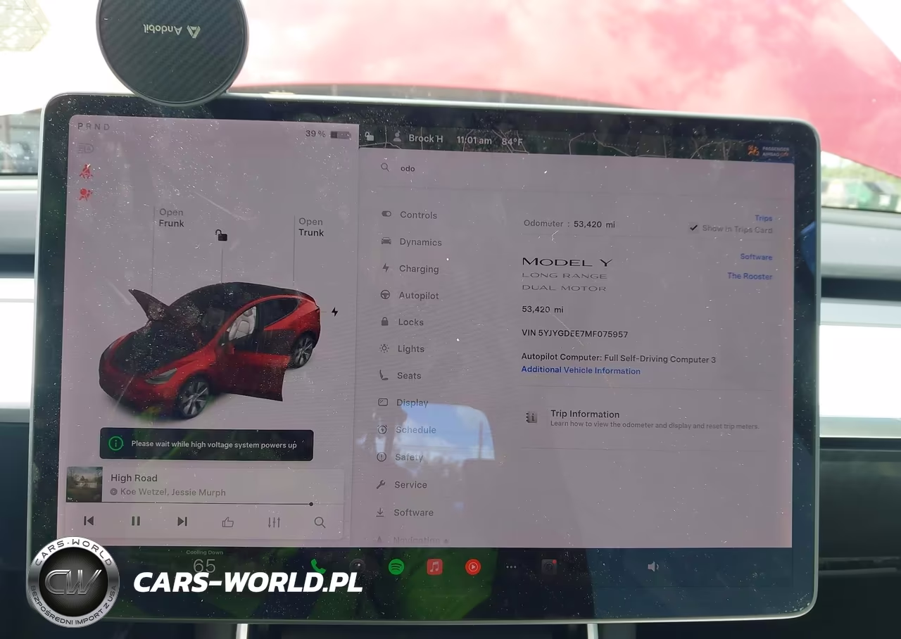 2021 Tesla Model Y Long Range Dual Motor All-Wheel Drive VIN:5YJYGDEE7MF075957 - 7