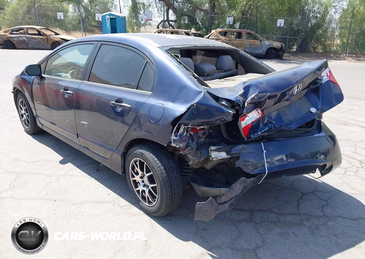 2007 Honda Civic Lx VIN:1HGFA15547L075828 - 3
