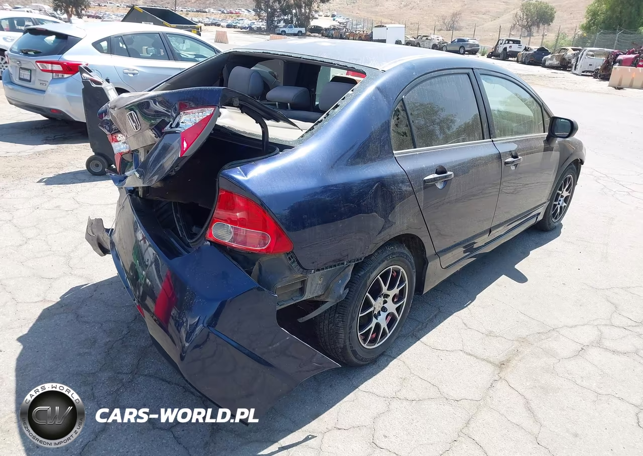 2007 Honda Civic Lx VIN:1HGFA15547L075828 - 4