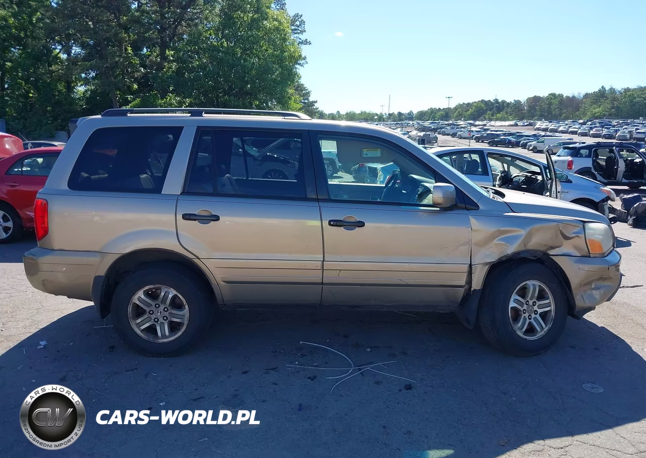 2005 Honda Pilot Ex-L VIN:5FNYF185X5B014567 - 13