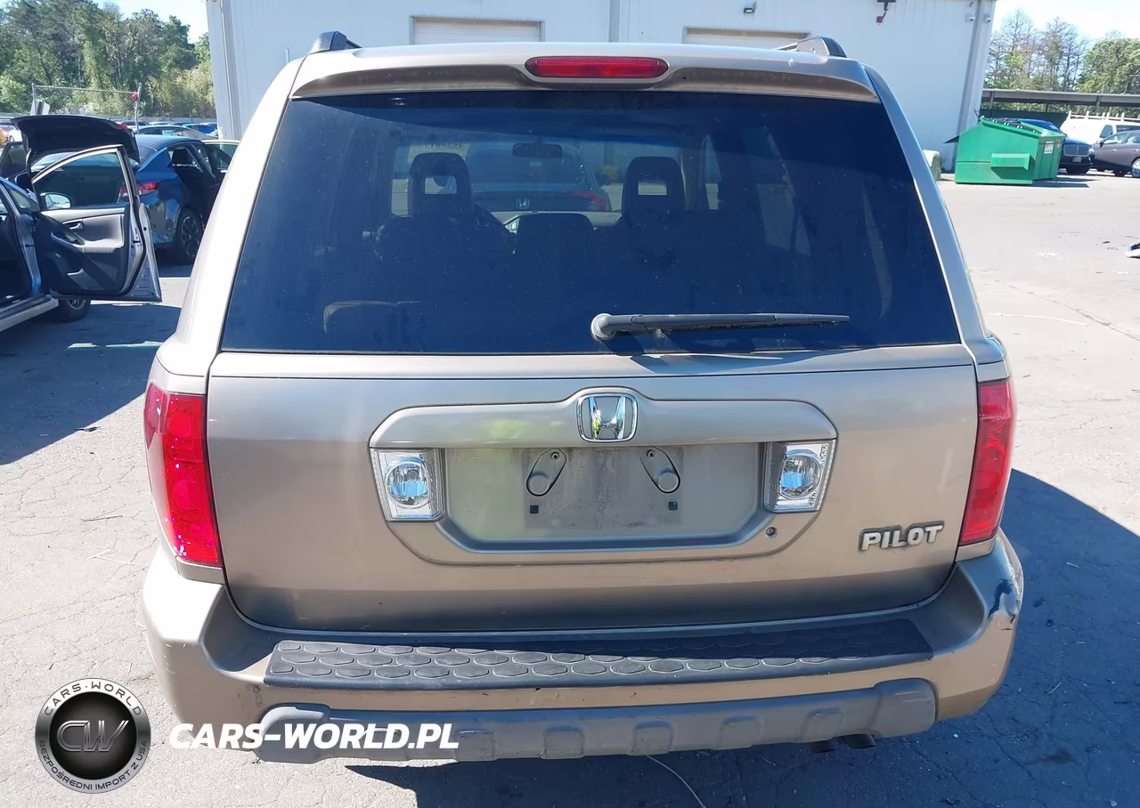 2005 Honda Pilot Ex-L VIN:5FNYF185X5B014567 - 16