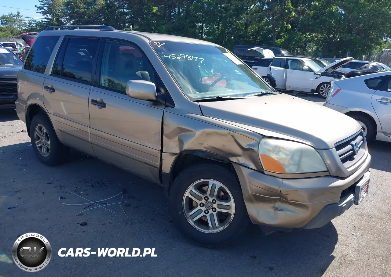 2005 Honda Pilot Ex-L VIN:5FNYF185X5B014567 - 6