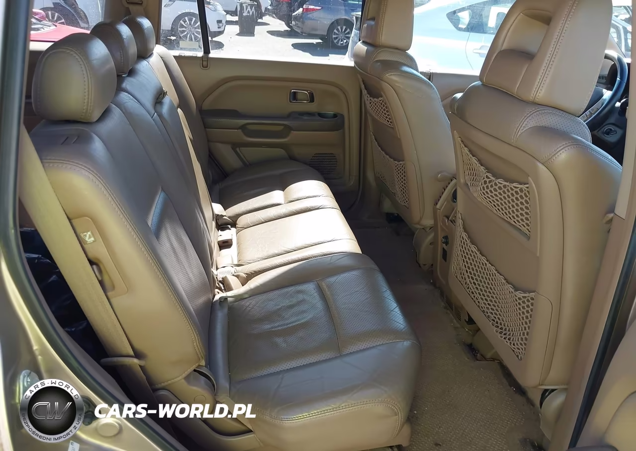 2005 Honda Pilot Ex-L VIN:5FNYF185X5B014567 - 8