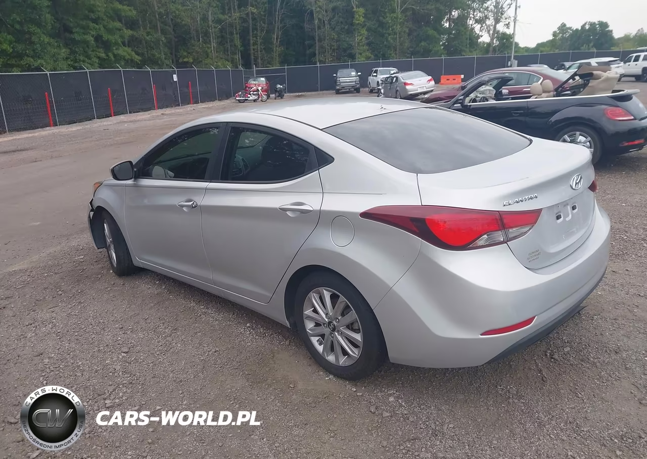 2015 Hyundai Elantra Se VIN:KMHDH4AE6FU342206 - 3