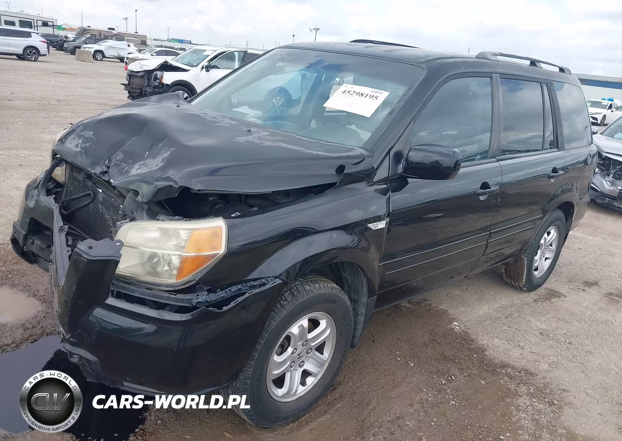 2008 Honda Pilot Vp VIN:5FNYF28228B026292 - 2