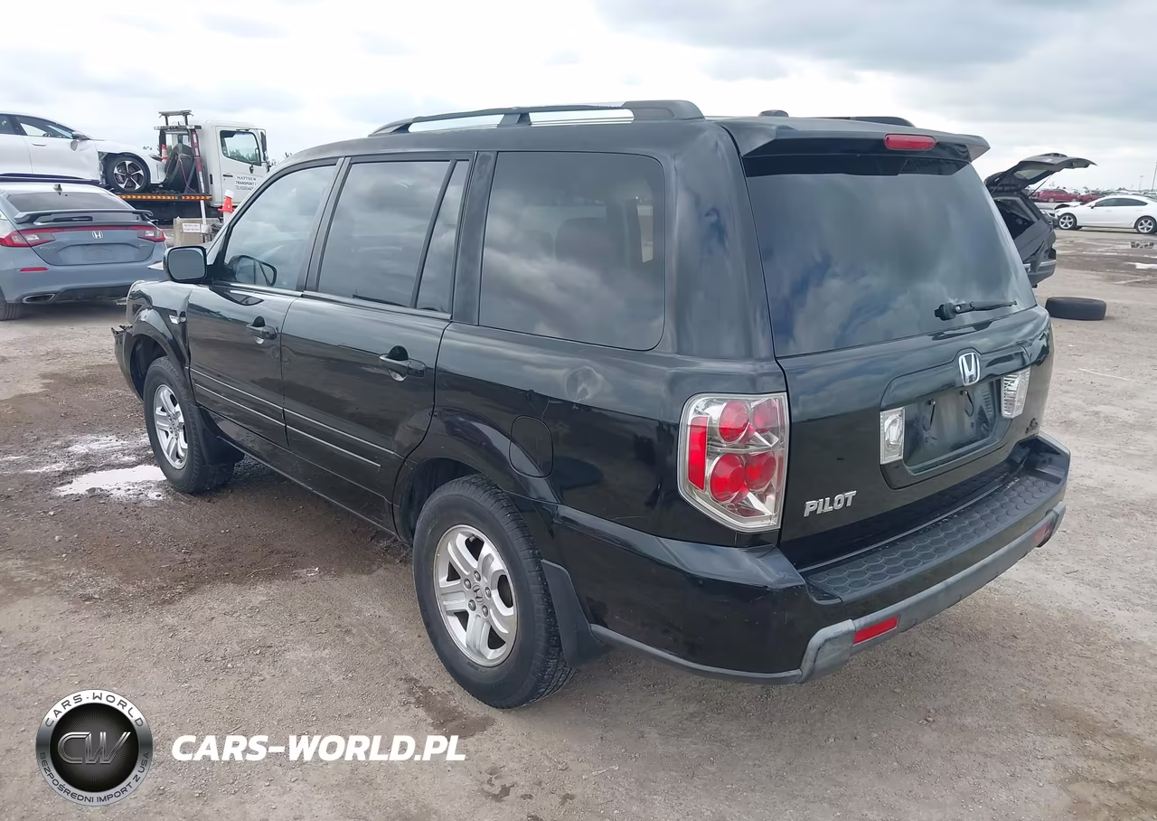 2008 Honda Pilot Vp VIN:5FNYF28228B026292 - 3