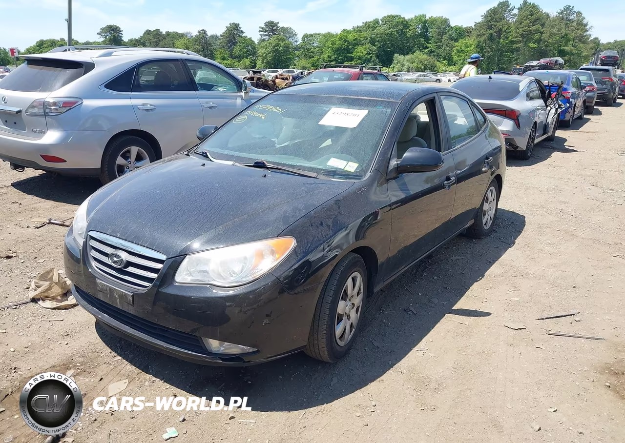 2007 Hyundai Elantra Gls-Limited-Se VIN:KMHDU46D77U191034 - 2