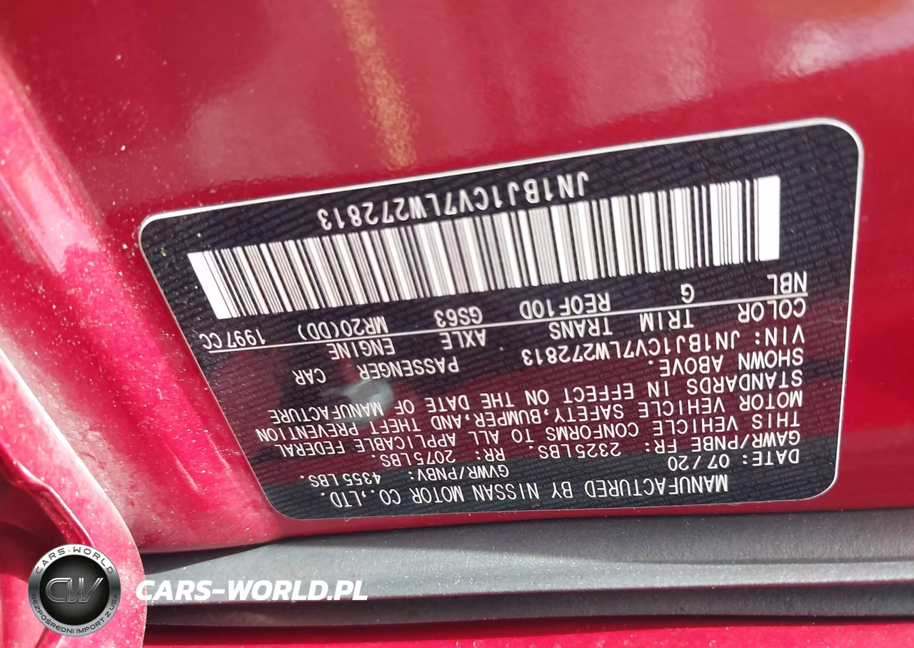 2020 Nissan Rogue Sport S Fwd Xtronic Cvt VIN:JN1BJ1CV7LW272813 - 9