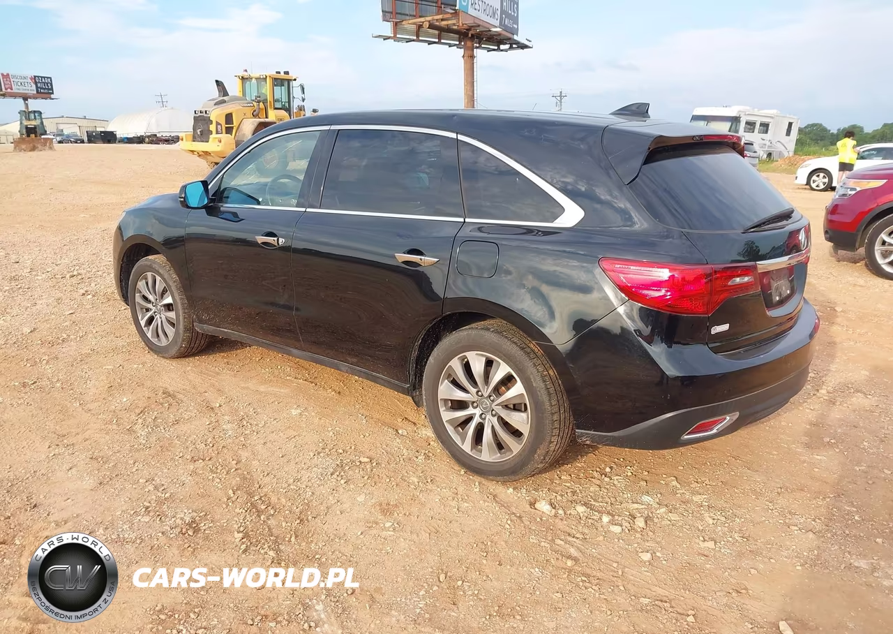 2015 Acura Mdx Technology Package VIN:5FRYD4H43FB006776 - 3