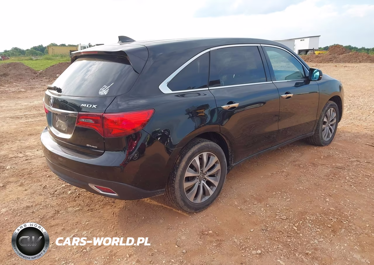 2015 Acura Mdx Technology Package VIN:5FRYD4H43FB006776 - 4