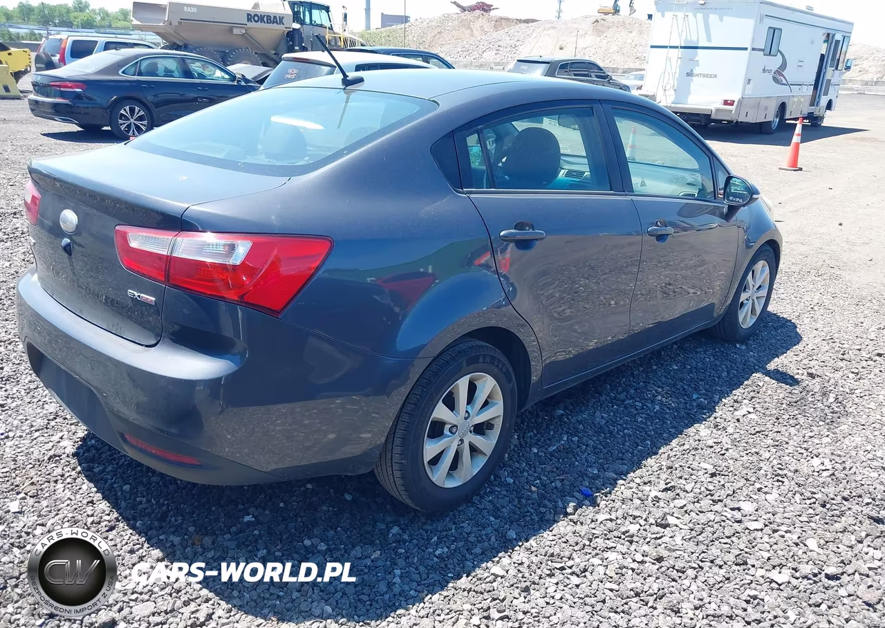 2014 Kia Rio Ex VIN:KNADN4A38E6326164 - 4