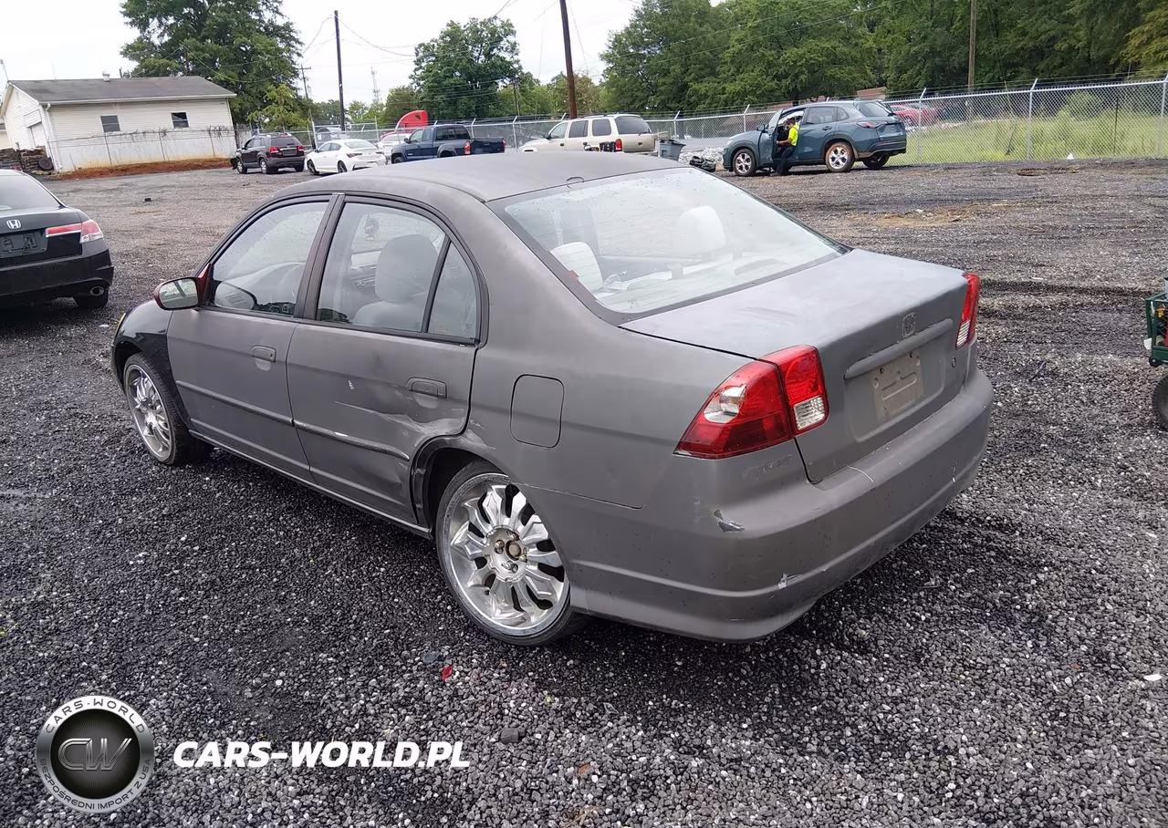 2004 Honda Civic Lx VIN:2HGES16504H643654 - 3