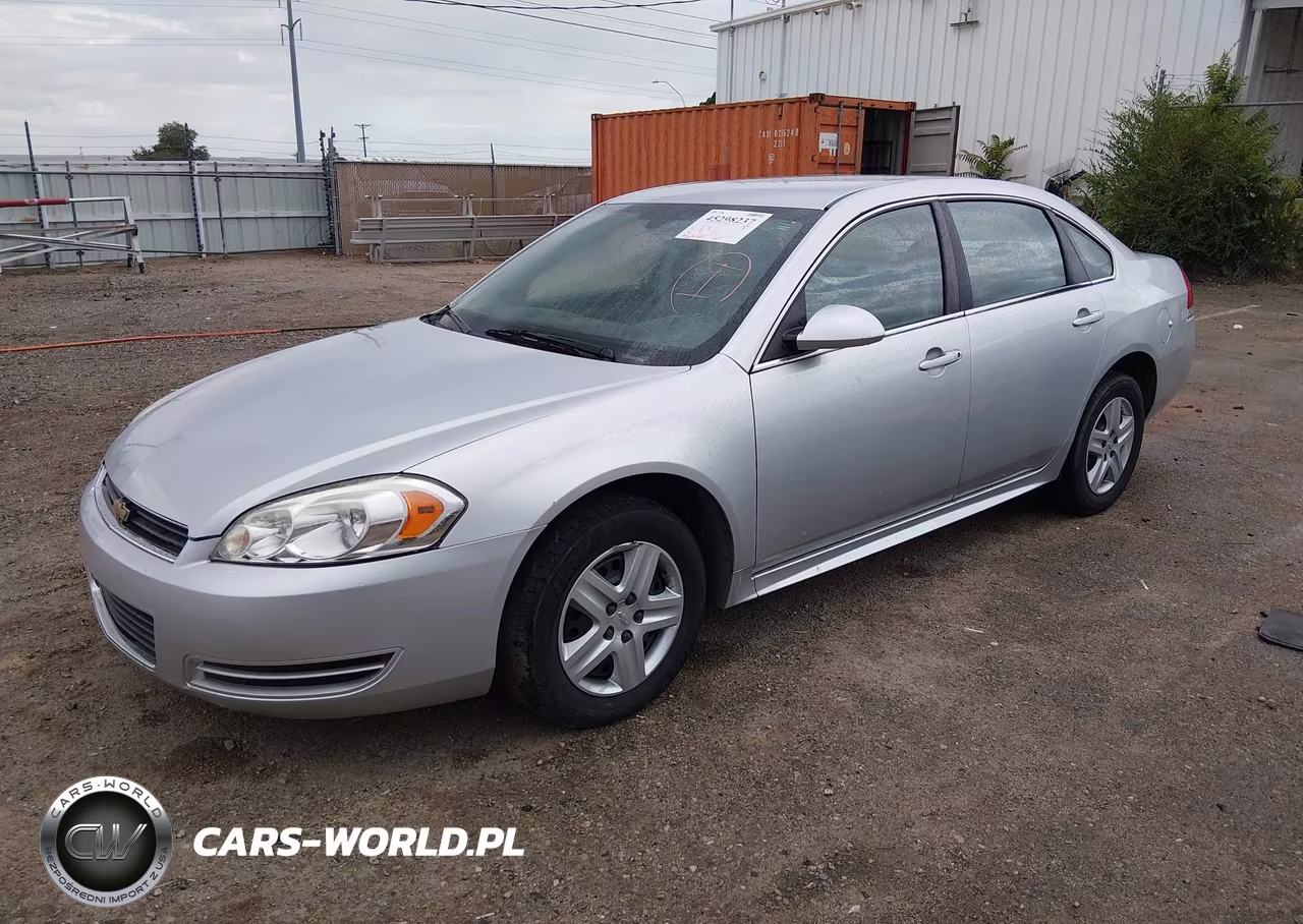 2010 Chevrolet Impala Ls VIN:2G1WA5EK1A1160501 - 2