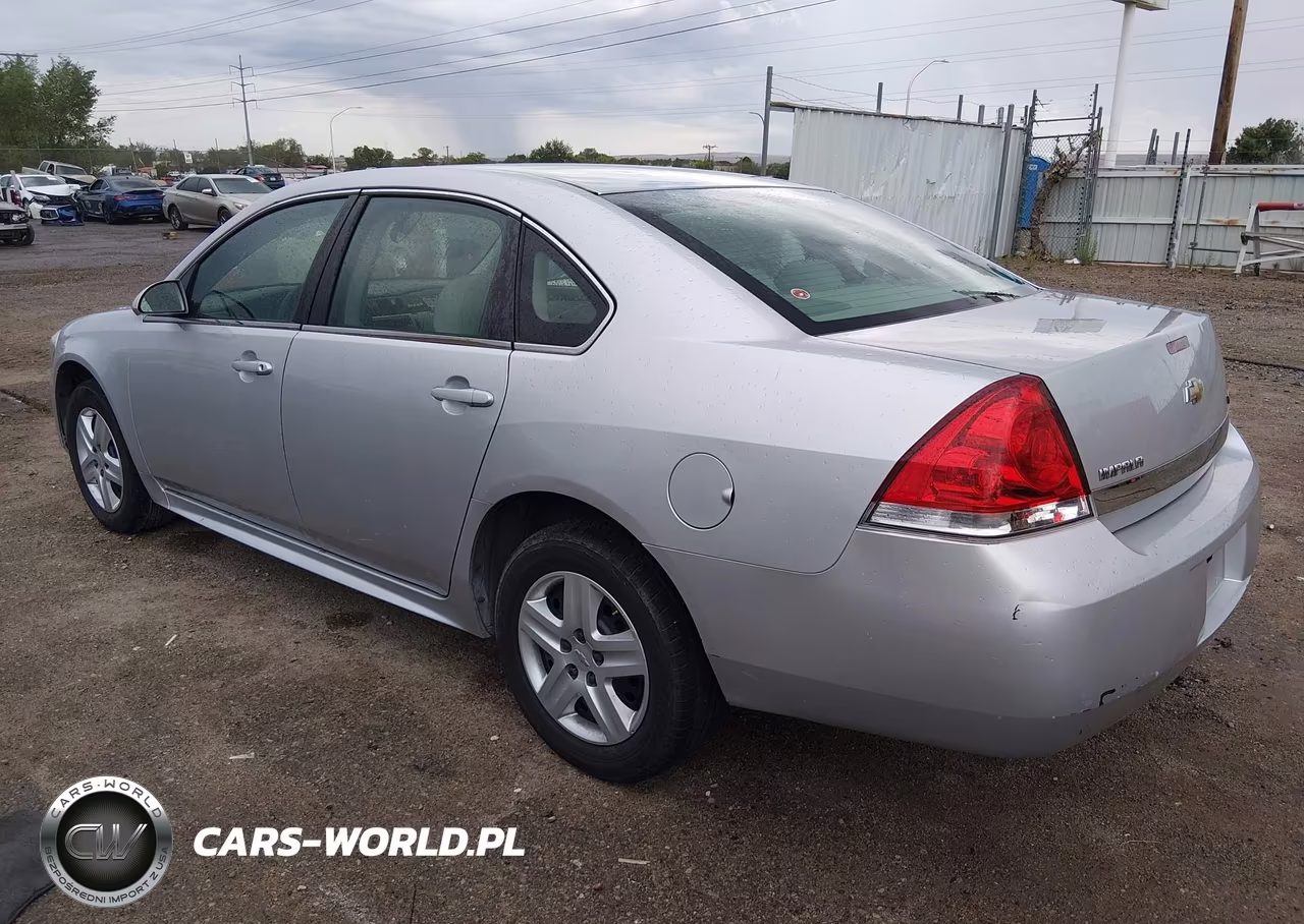2010 Chevrolet Impala Ls VIN:2G1WA5EK1A1160501 - 3
