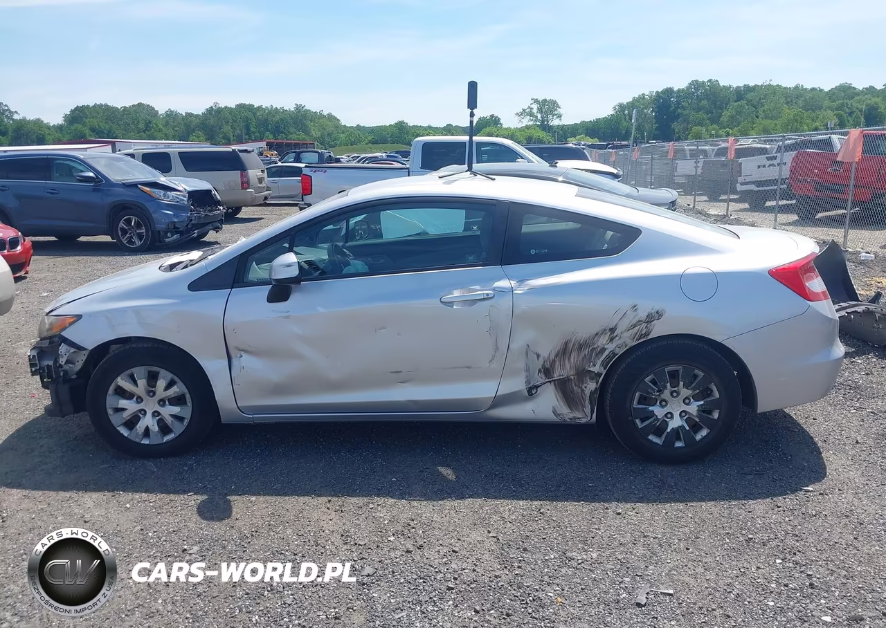 2012 Honda Civic Lx VIN:2HGFG3B5XCH561050 - 15