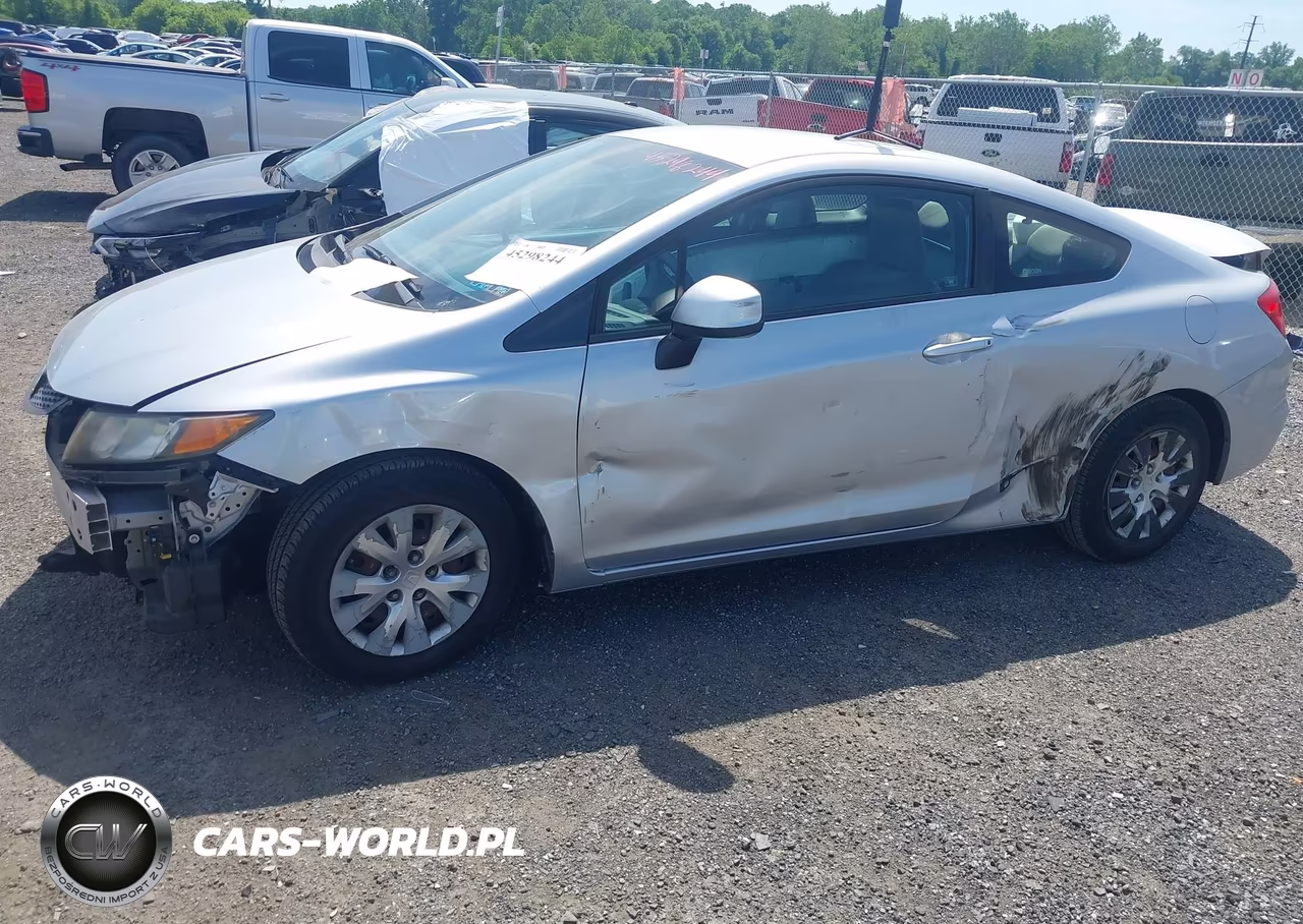 2012 Honda Civic Lx VIN:2HGFG3B5XCH561050 - 2