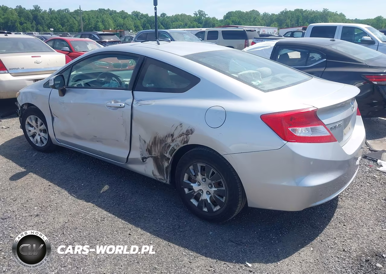 2012 Honda Civic Lx VIN:2HGFG3B5XCH561050 - 3