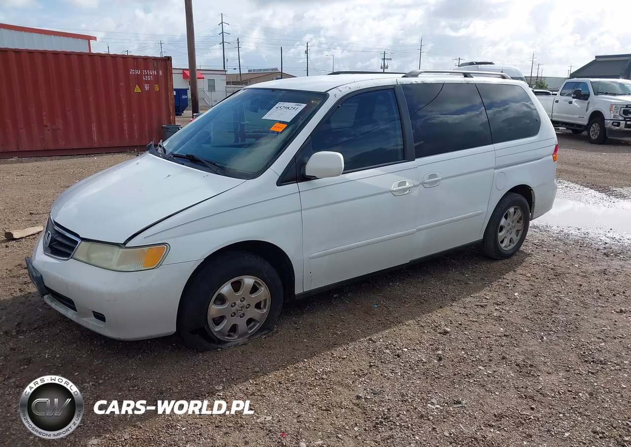2002 Honda Odyssey Ex VIN:5FNRL18632B010698 - 2
