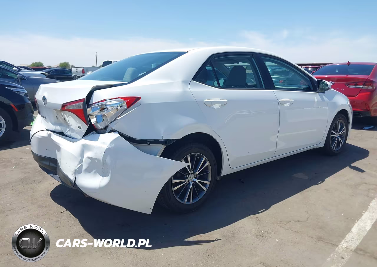 2016 Toyota Corolla Le Plus VIN:5YFBURHE5GP400282 - 4