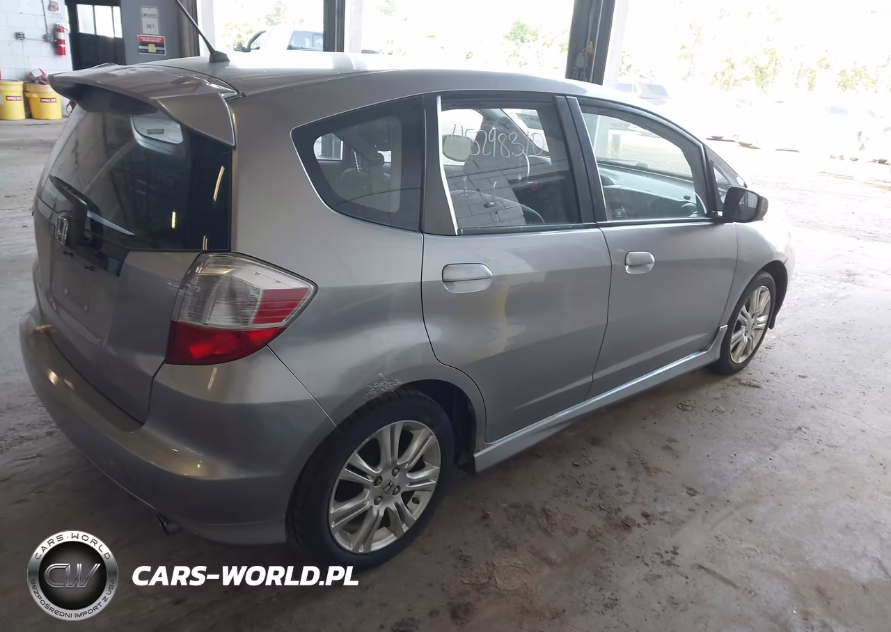 2009 Honda Fit Sport VIN:JHMGE88459S010500 - 4