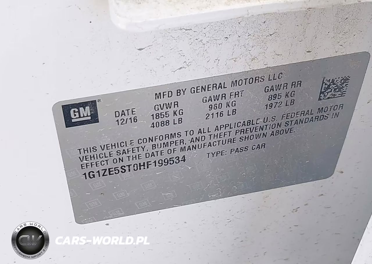 2017 Chevrolet Malibu 1Lt VIN:1G1ZE5ST0HF199534 - 9