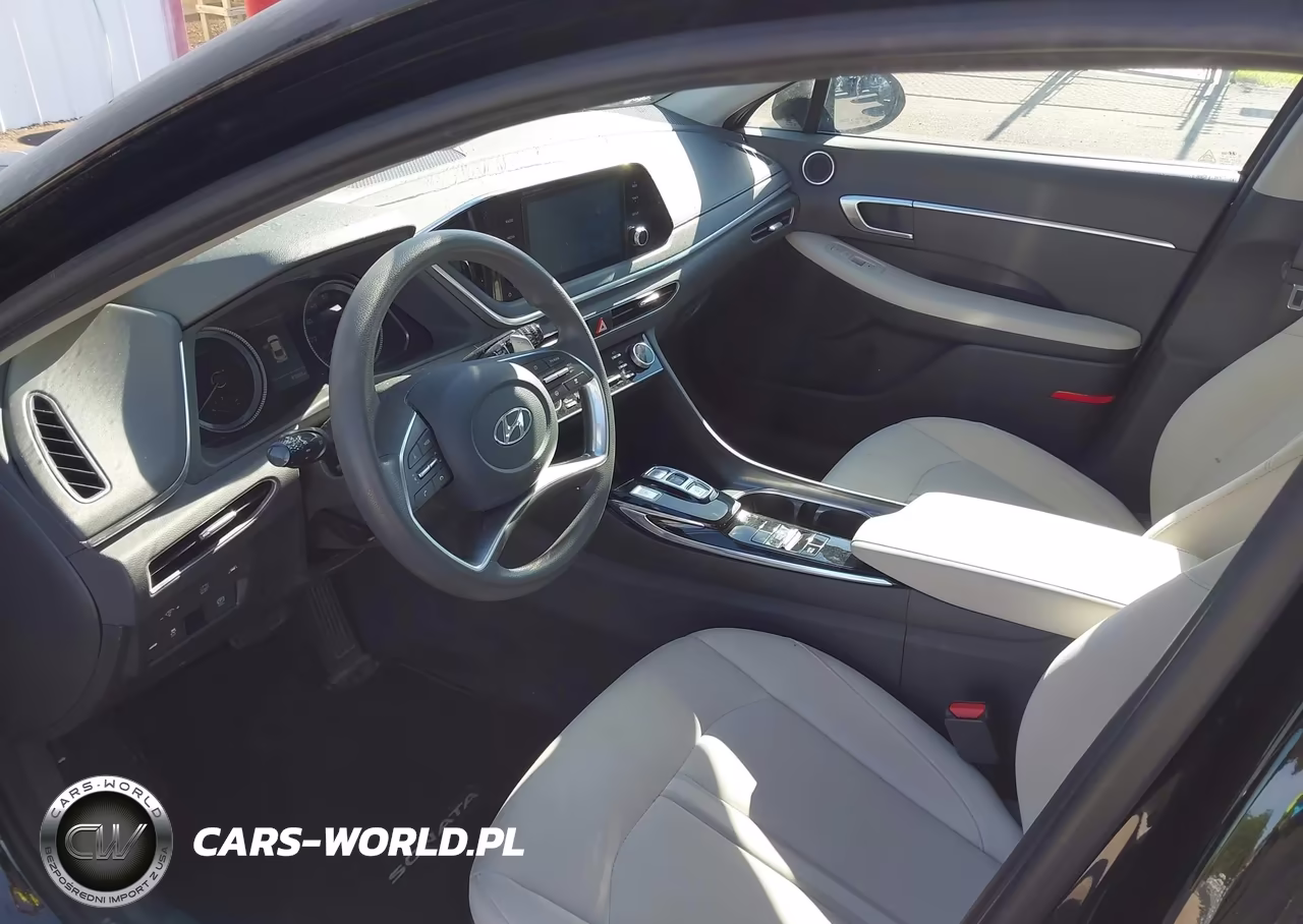 2021 Hyundai Sonata Blue VIN:KMHL24JJ1MA028097 - 18