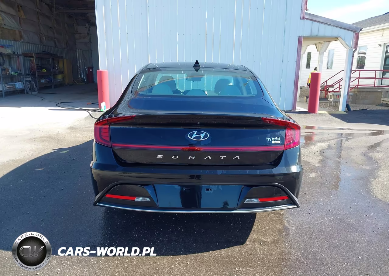 2021 Hyundai Sonata Blue VIN:KMHL24JJ1MA028097 - 20