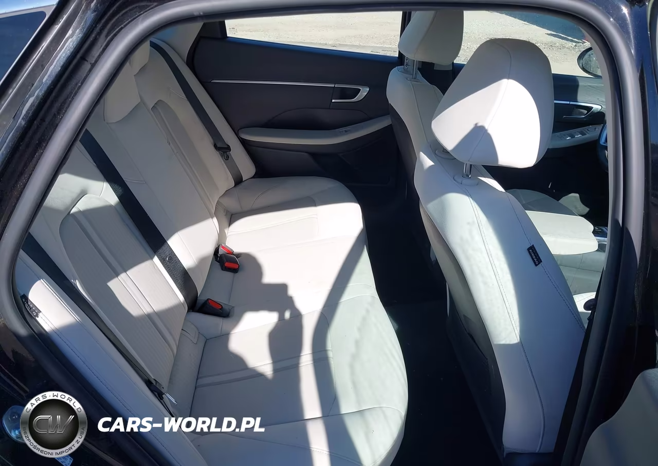 2021 Hyundai Sonata Blue VIN:KMHL24JJ1MA028097 - 8