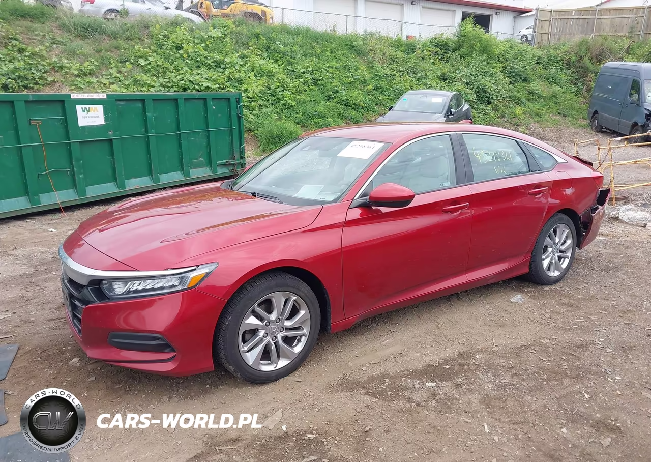 2019 Honda Accord Lx VIN:1HGCV1F10KA074425 - 2