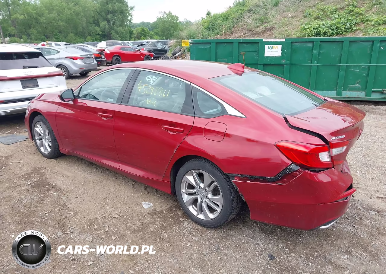 2019 Honda Accord Lx VIN:1HGCV1F10KA074425 - 3