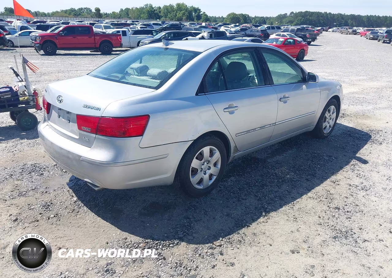 2009 Hyundai Sonata Gls V6 VIN:5NPET46F89H411212 - 4