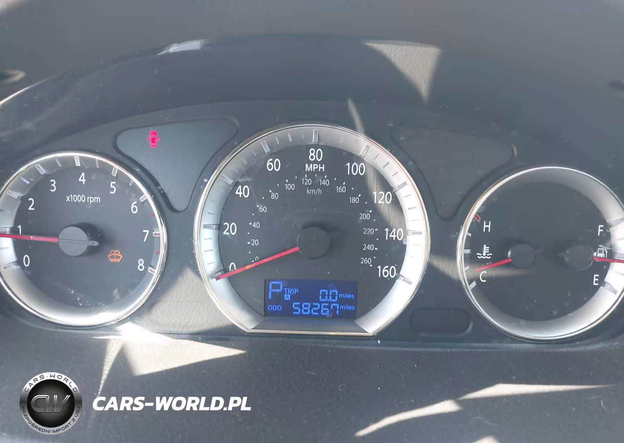 2009 Hyundai Sonata Gls V6 VIN:5NPET46F89H411212 - 7