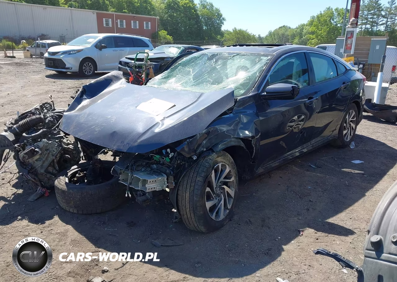 2018 Honda Civic Ex VIN:2HGFC2F79JH603741 - 2