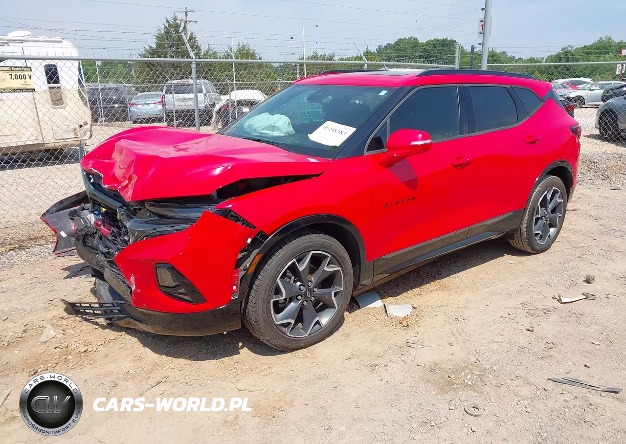 2020 Chevrolet Blazer Fwd Rs VIN:3GNKBERS2LS671081 - 2